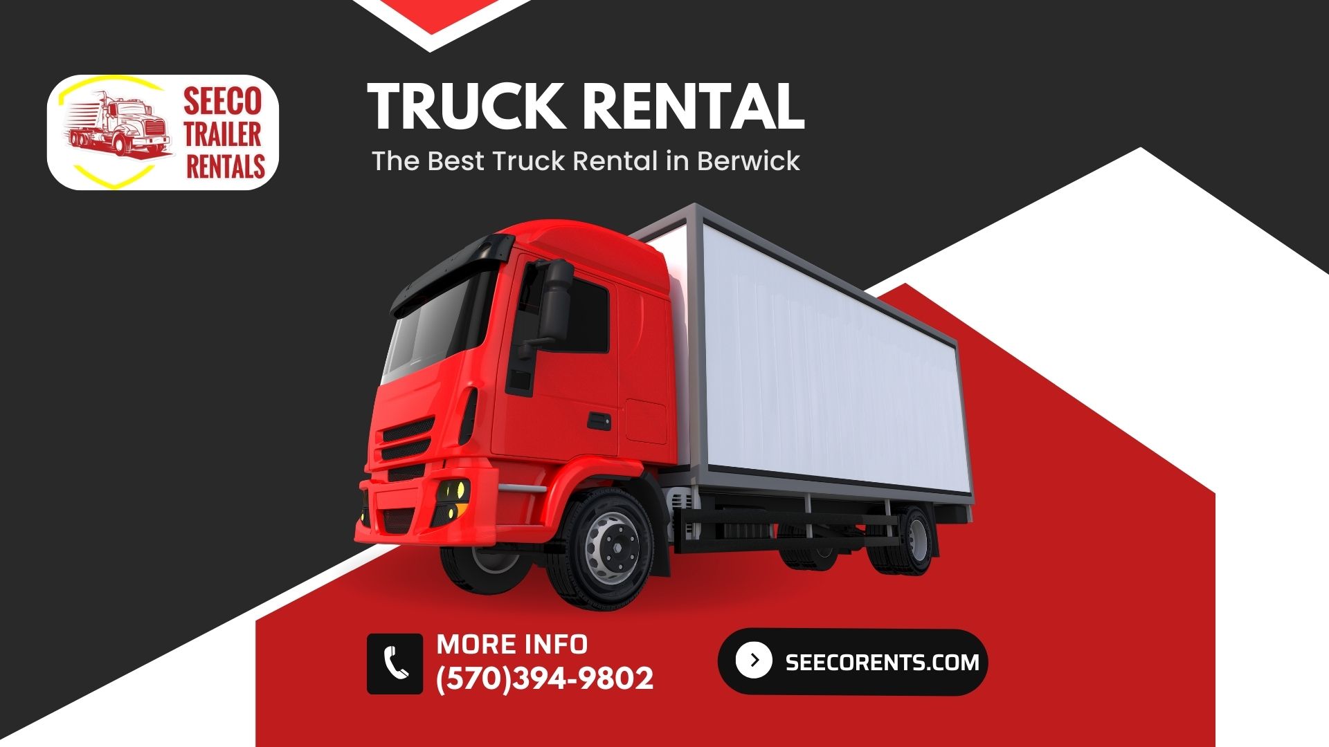 Truck Rental in Berwick, moving truck rental